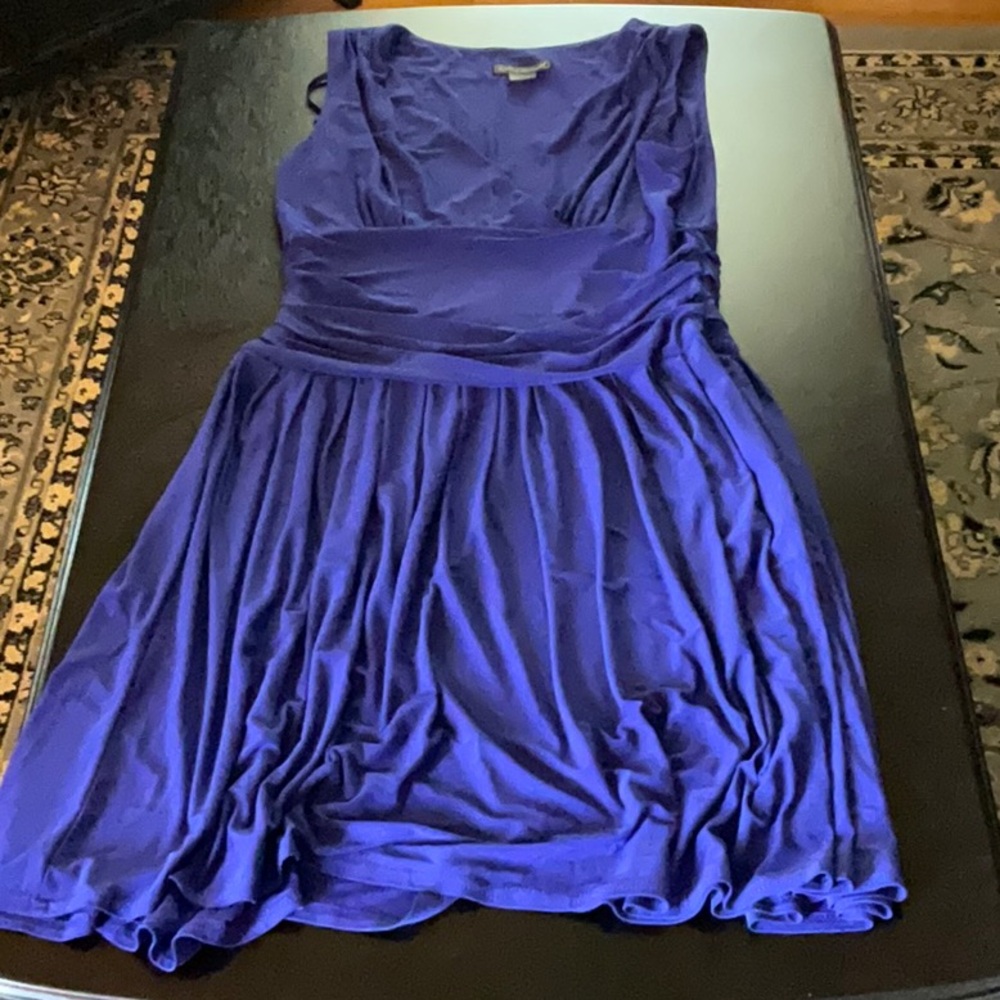 Jessica Howard Purple Sleeveless Scoop Neck Sundress